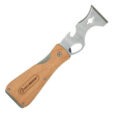 Multi-purpose painter’s tool with scraper, nail puller and opening edge for surface preparation